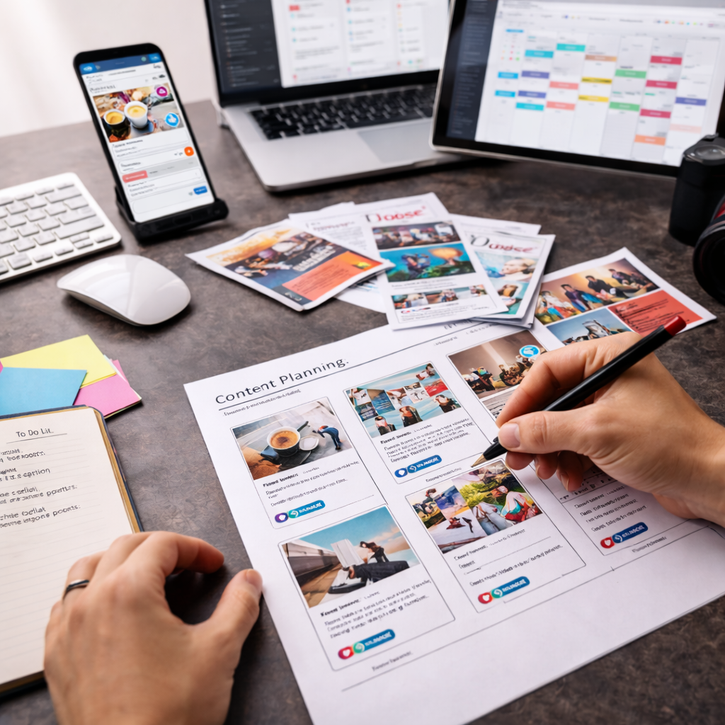 Content Creation & Posting