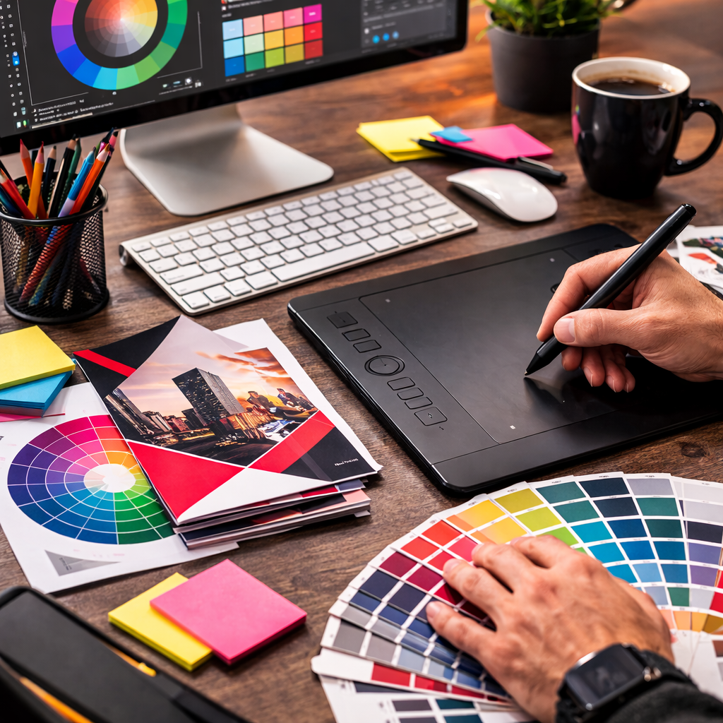 Graphic Design for Digital & Print