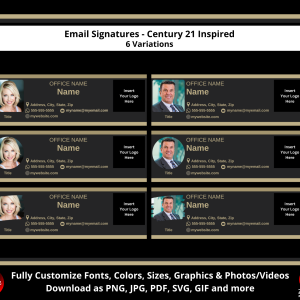 Email Signatures for Real Estate | Century 21 Inspired