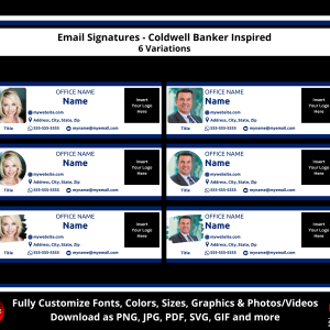 Email Signatures for Real Estate | Coldwell Banker Inspired