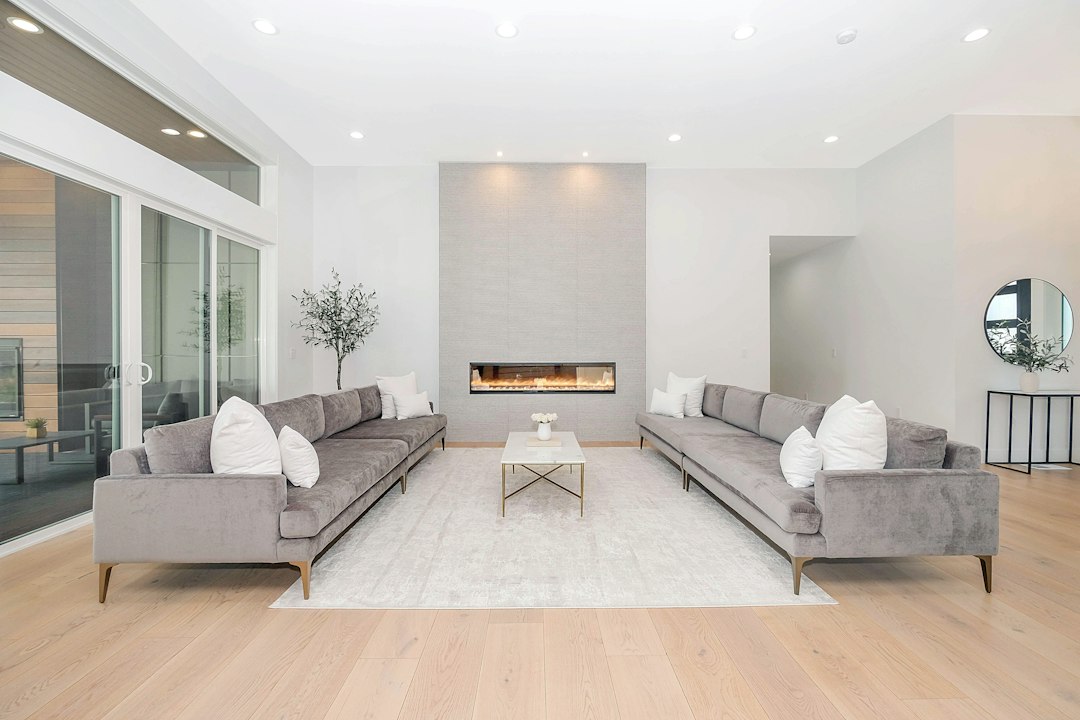 Modern luxury interior used as a property marketing example